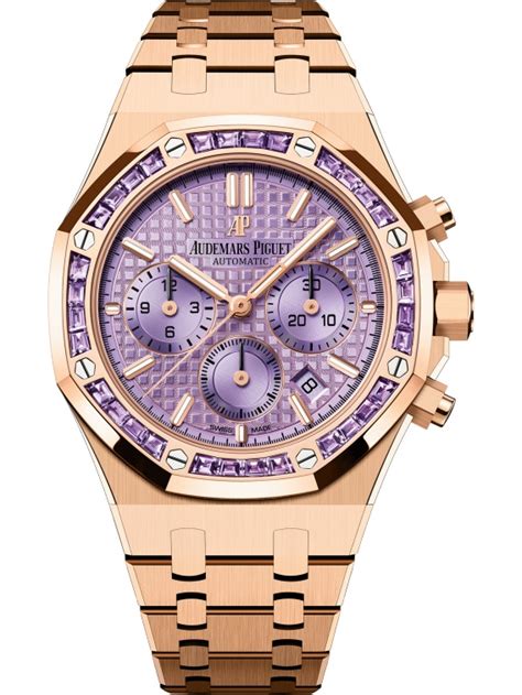 ap royal oak chronograph amethyst